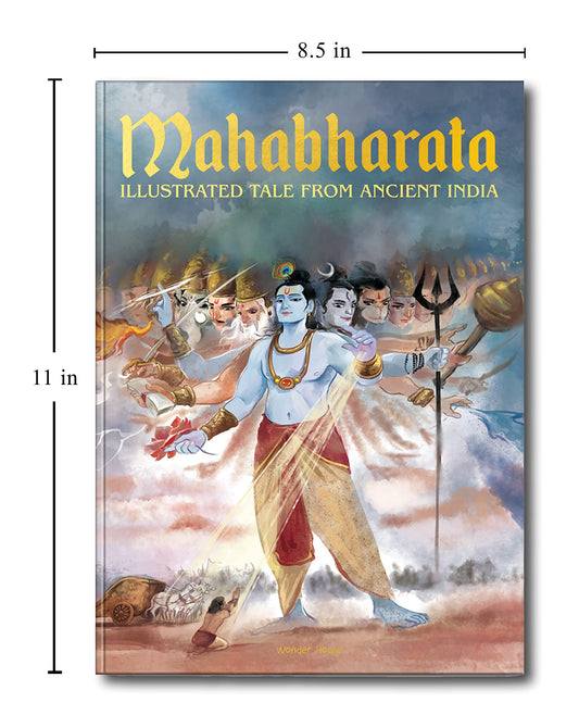 Mahabharata : Illustrated Tales from Ancient India (Deluxe Edition)