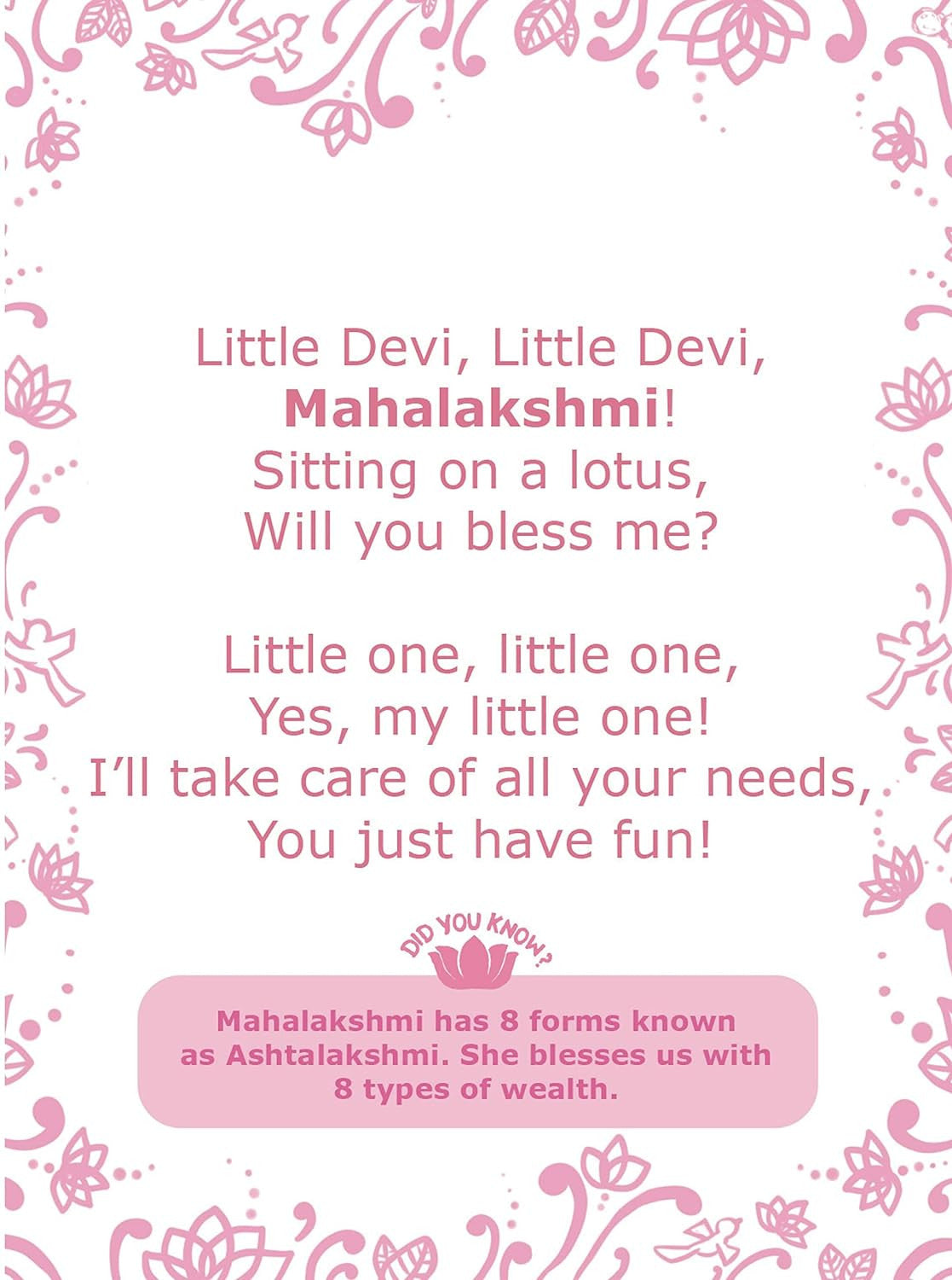 My First Book of Little Devis : Goddesses of india (Indian Mythology for Children) by Bhanumathi Narasimhan