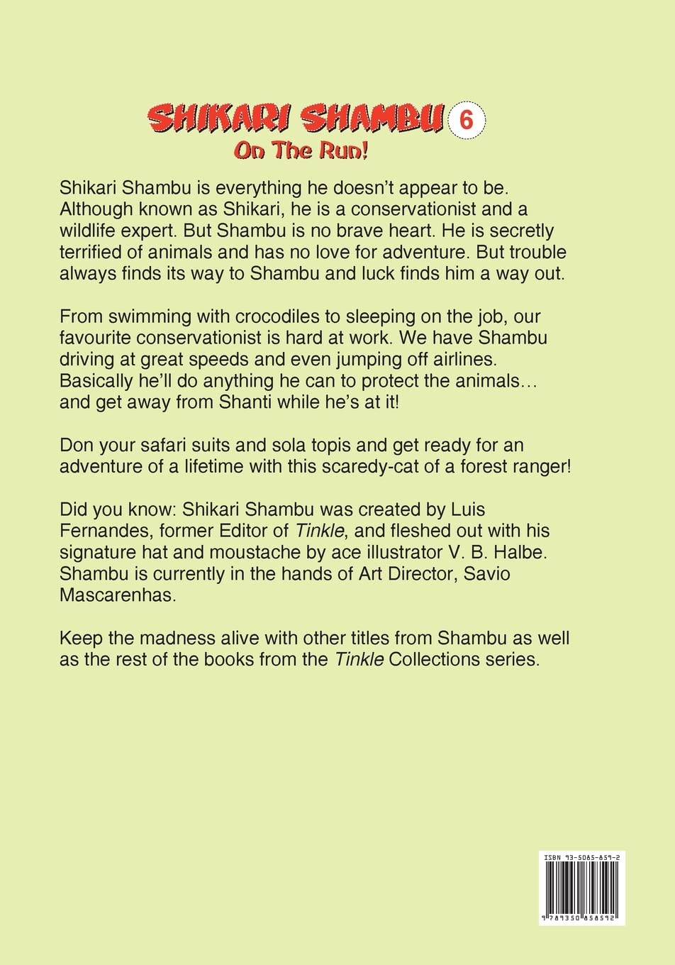 Tinkle presents..Shikari Shambu 6 : On the Run