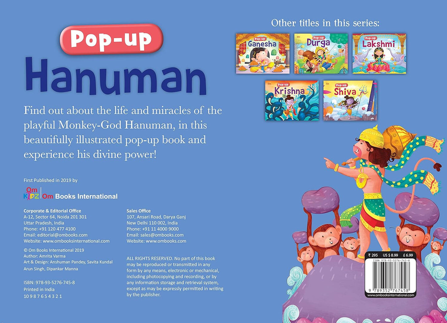 Pop-up Hanuman