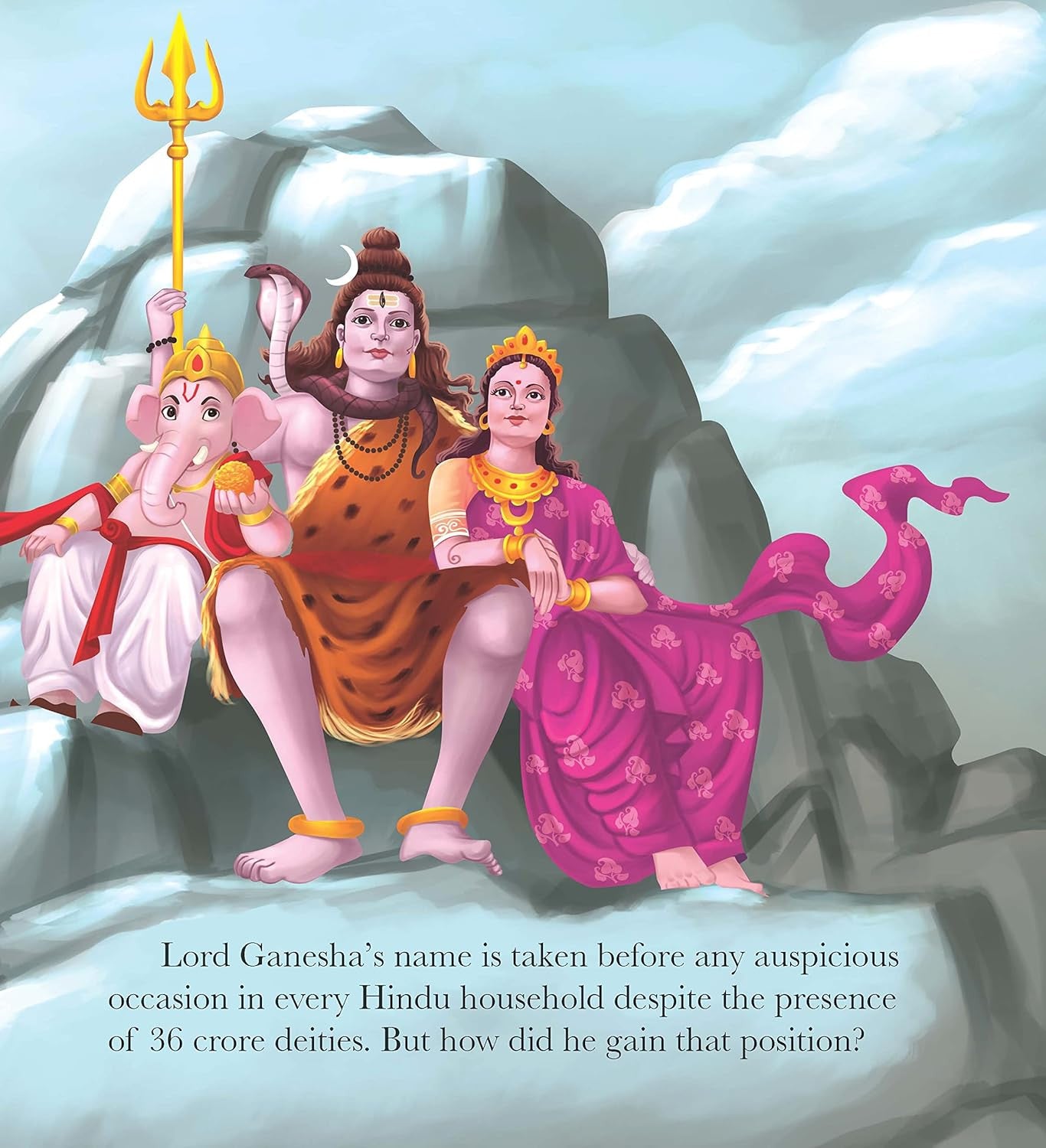 Gods of India - Ganesha Wins the Race by Shubha Vilas