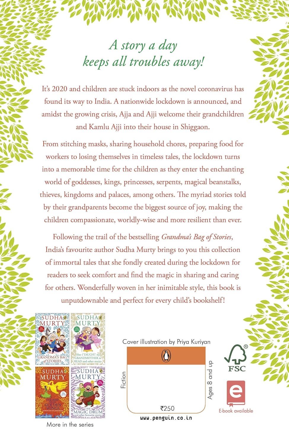 Grandparents' Bag of Stories by Sudha Murty