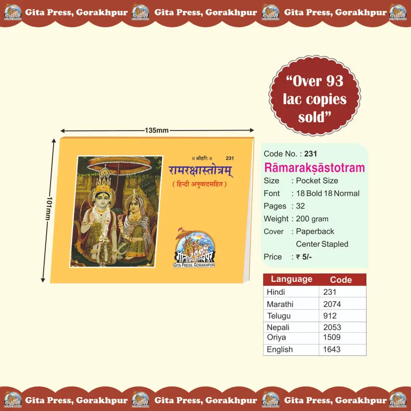 Ram Raksha Stotram Hindi