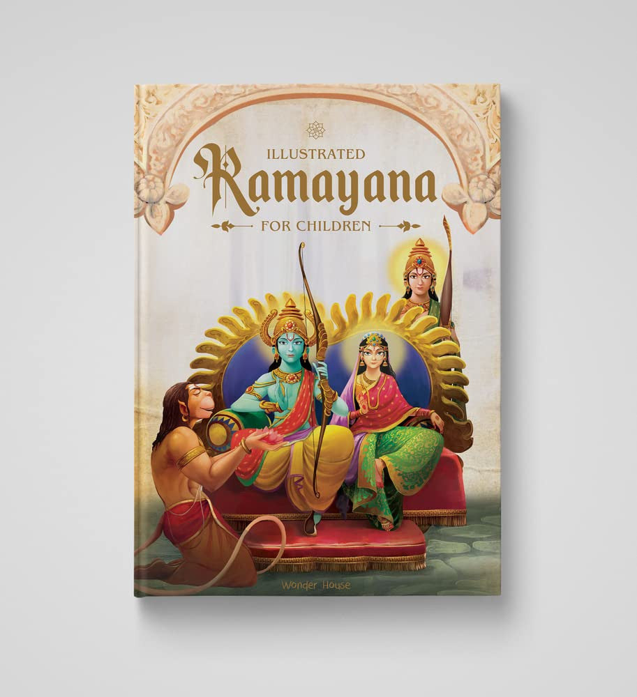 Illustrated Ramayana For Children - Hardbound Color