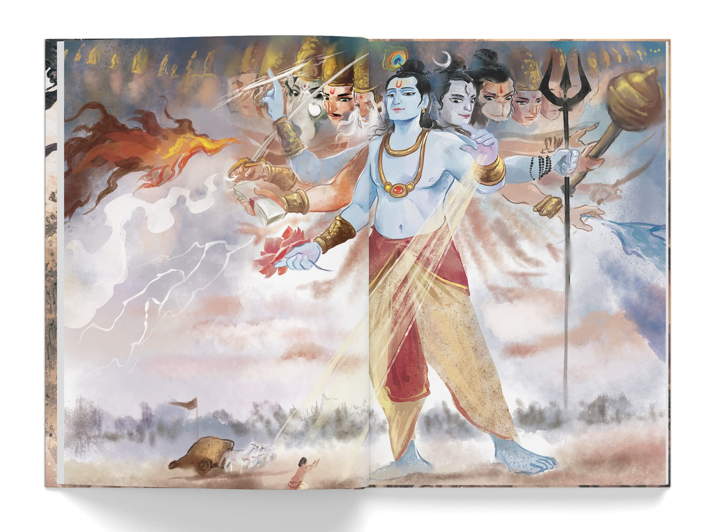 Mahabharata : Illustrated Tales from Ancient India (Deluxe Edition)