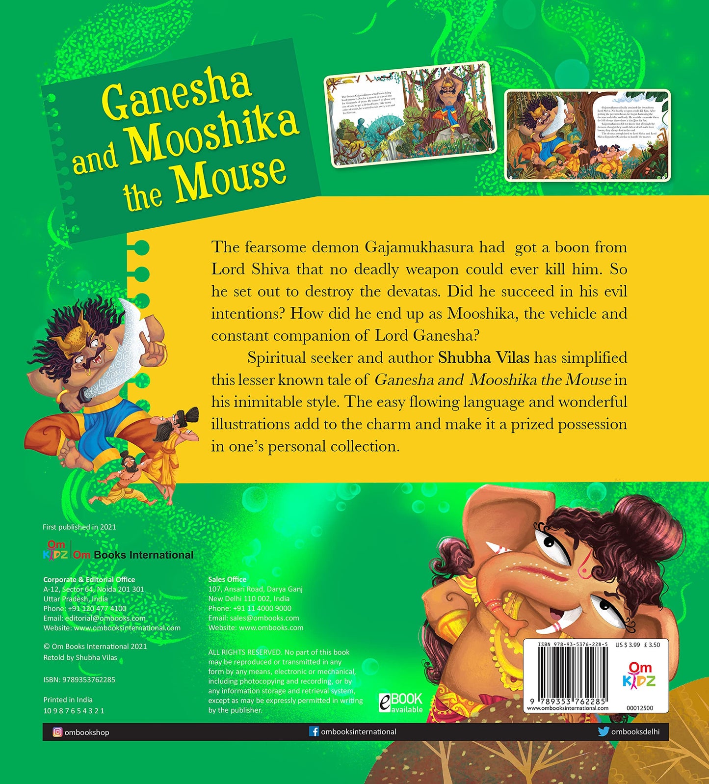Vehicles of Gods : Ganesha and Mooshika the Mouse By Shubha Vilas