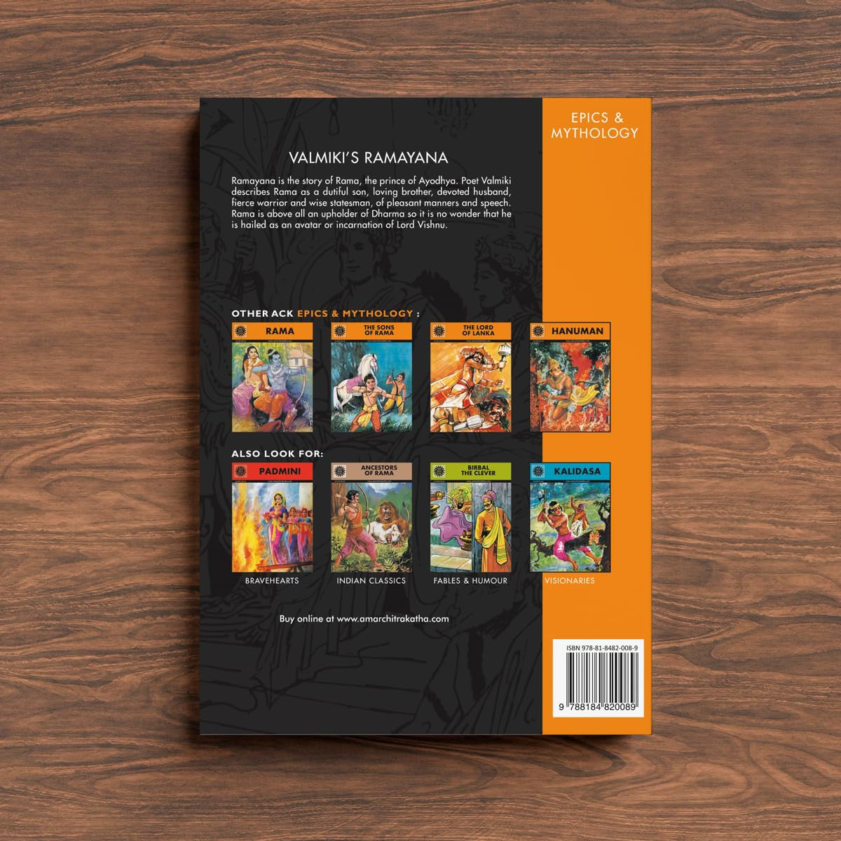 Valmiki's Ramayana - Amar Chitra Katha