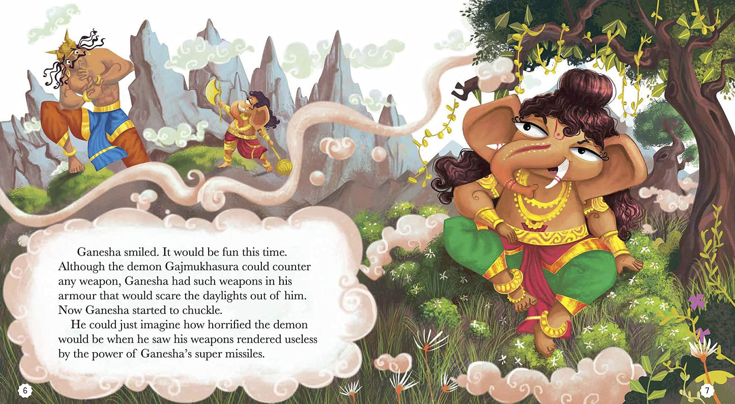 Vehicles of Gods : Ganesha and Mooshika the Mouse By Shubha Vilas