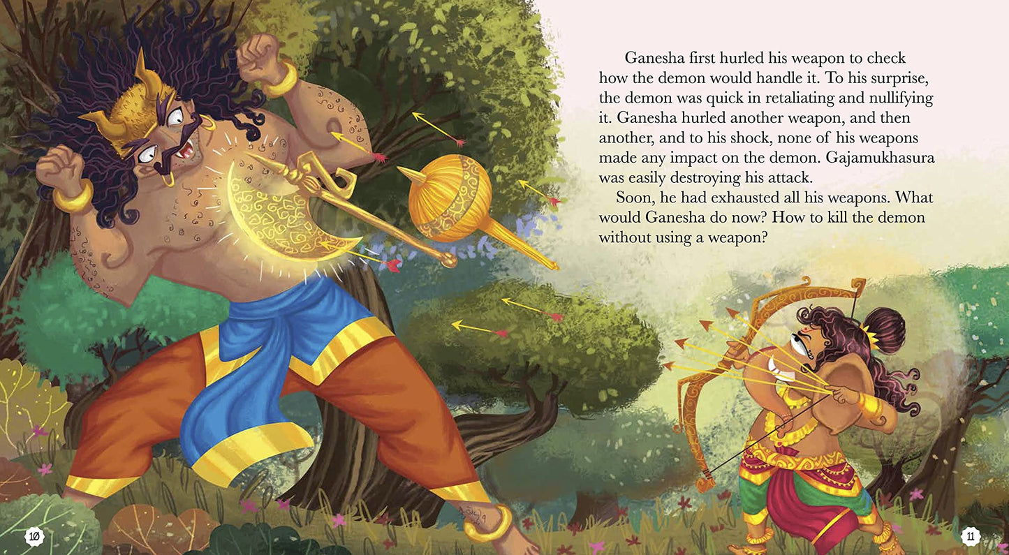Vehicles of Gods : Ganesha and Mooshika the Mouse By Shubha Vilas