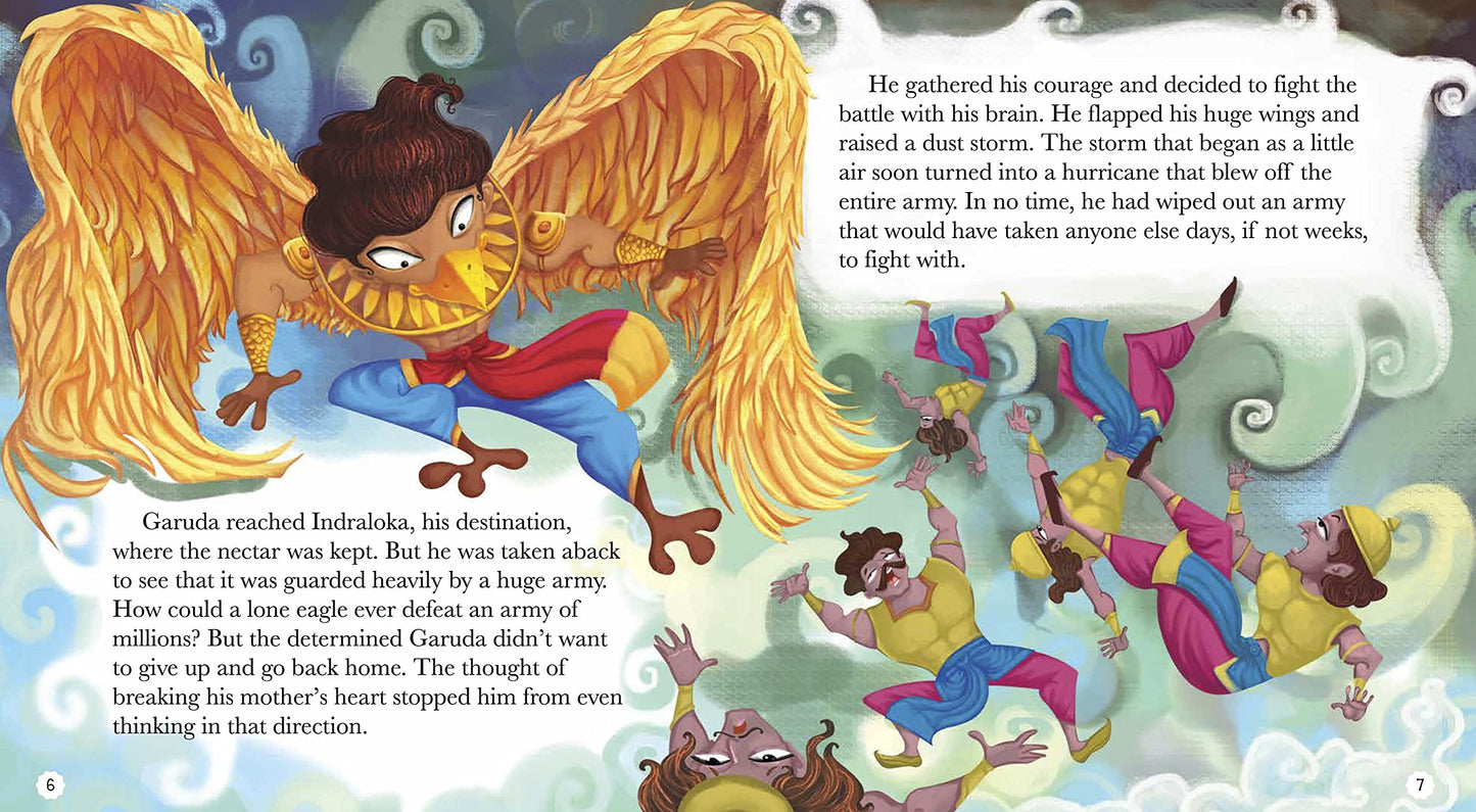 Vehicles of Gods : Vishnu and Garuda the Eagle by Shubha Vilas