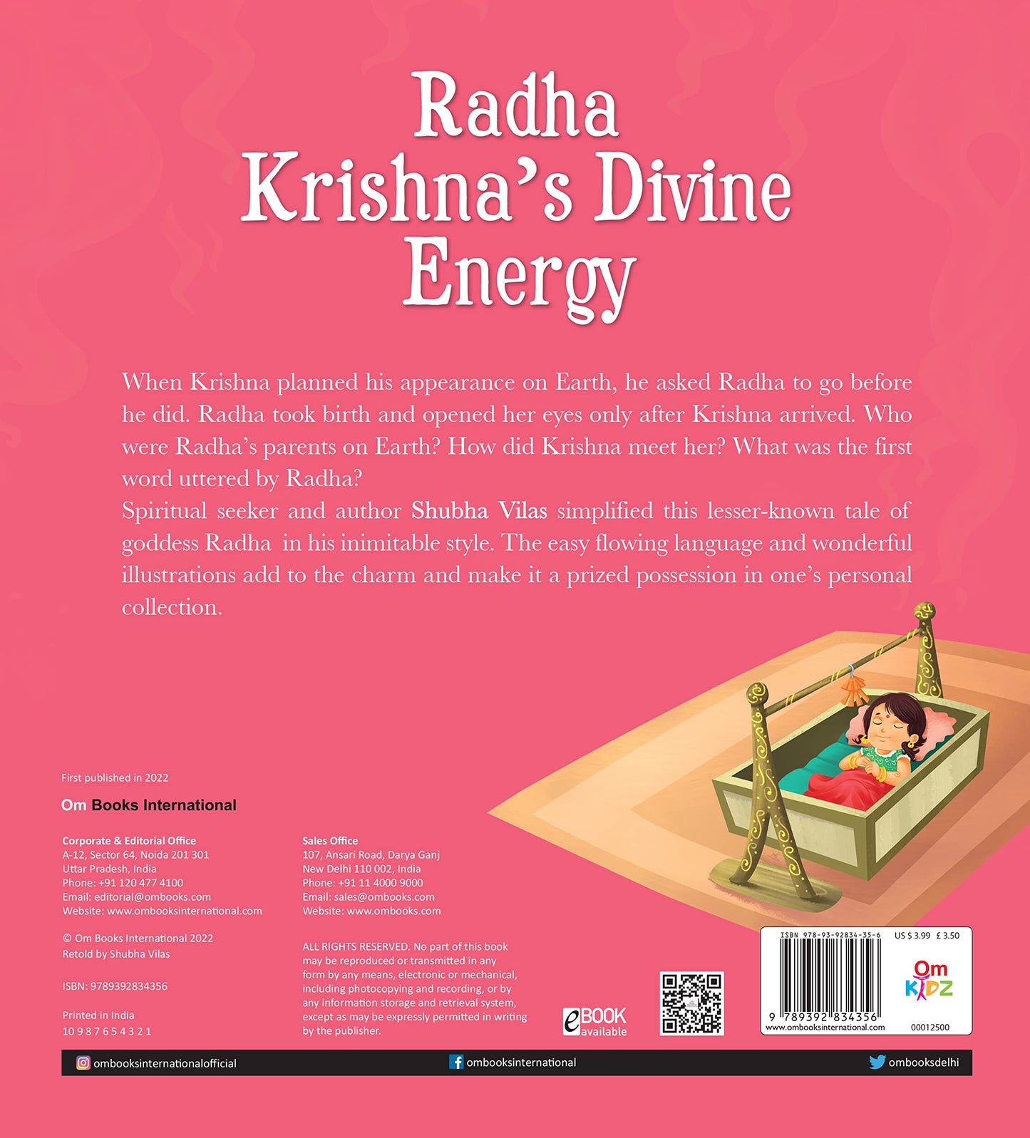 Goddesses of India : Radha Krishna's Divine Energy By Shubha Vilas