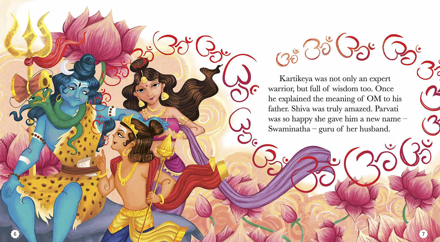 Vehicles of Gods : Kartikeya and Paravani the Peacock By Shubha Vilas