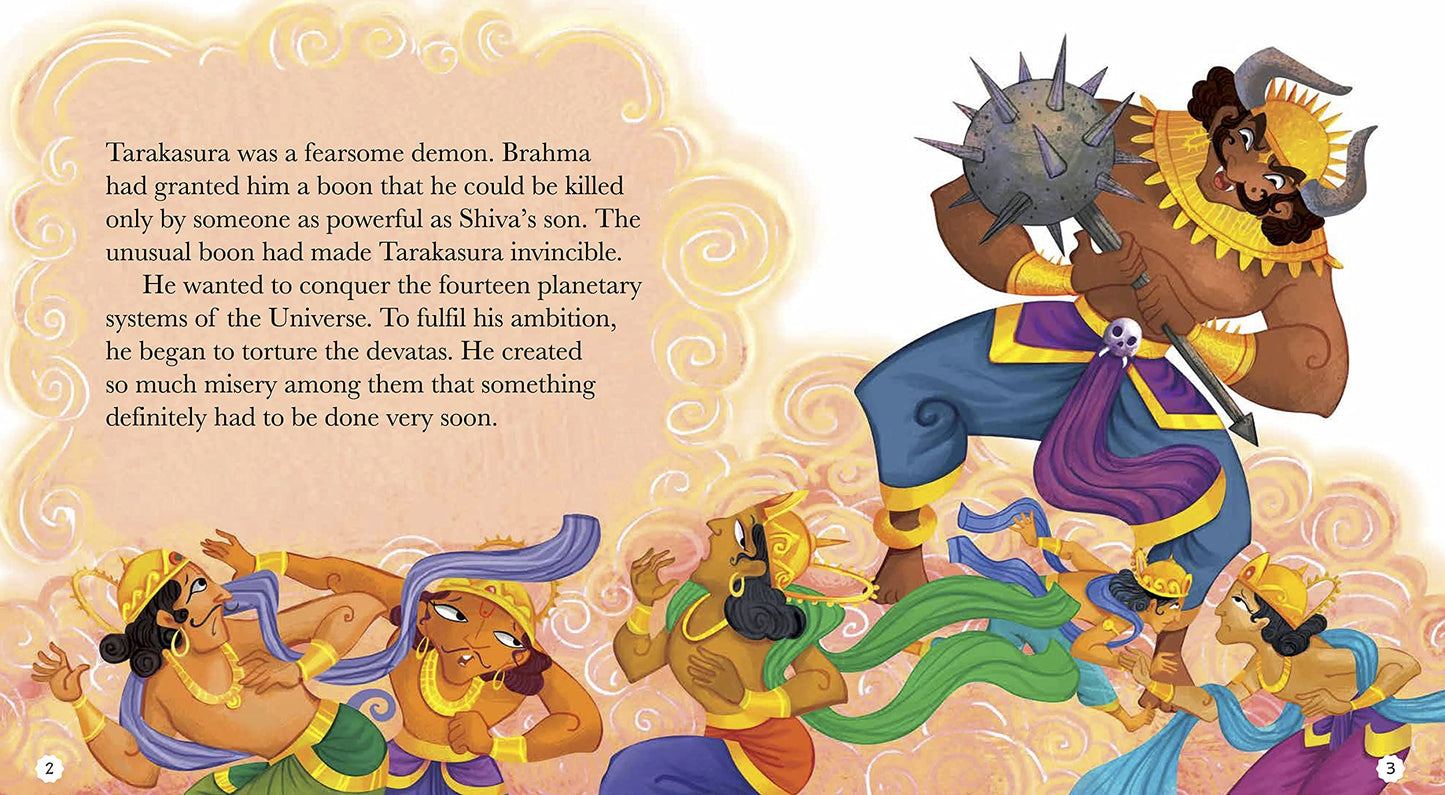 Vehicles of Gods : Kartikeya and Paravani the Peacock By Shubha Vilas