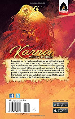 KARNA: Victory in Death By Rik Hoskin - Campfire Graphic Novel