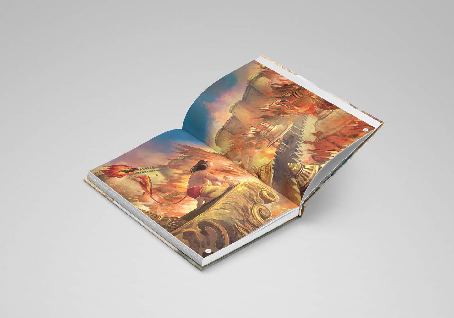 Illustrated Ramayana for children by Shubha Vilas - Hardbound & Color