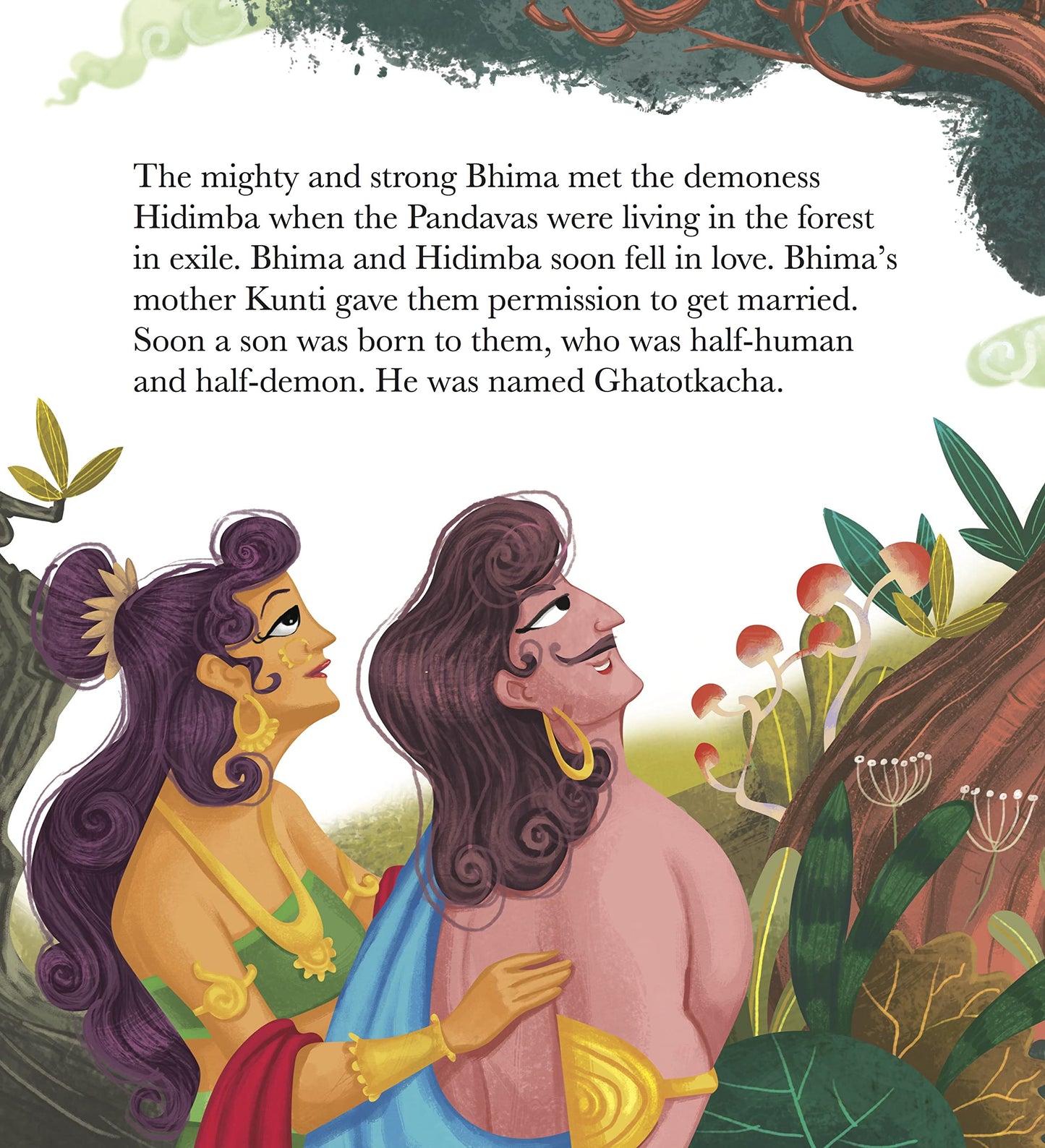 Giants and Demons : Ghatotkacha the Brave Giant By Shubha Vilas