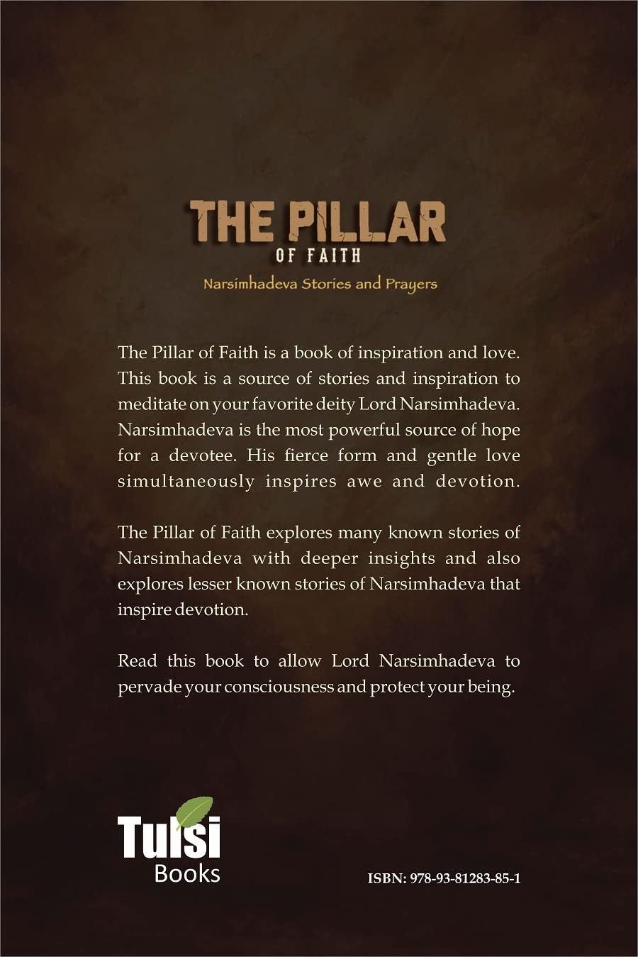 The Pillar of Faith by Shubha Vilas