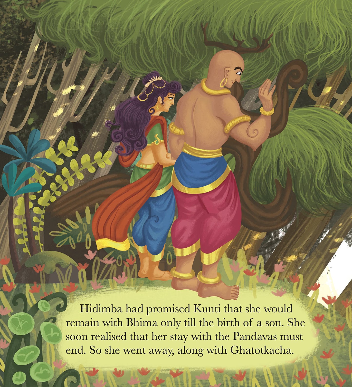 Giants and Demons : Ghatotkacha the Brave Giant By Shubha Vilas