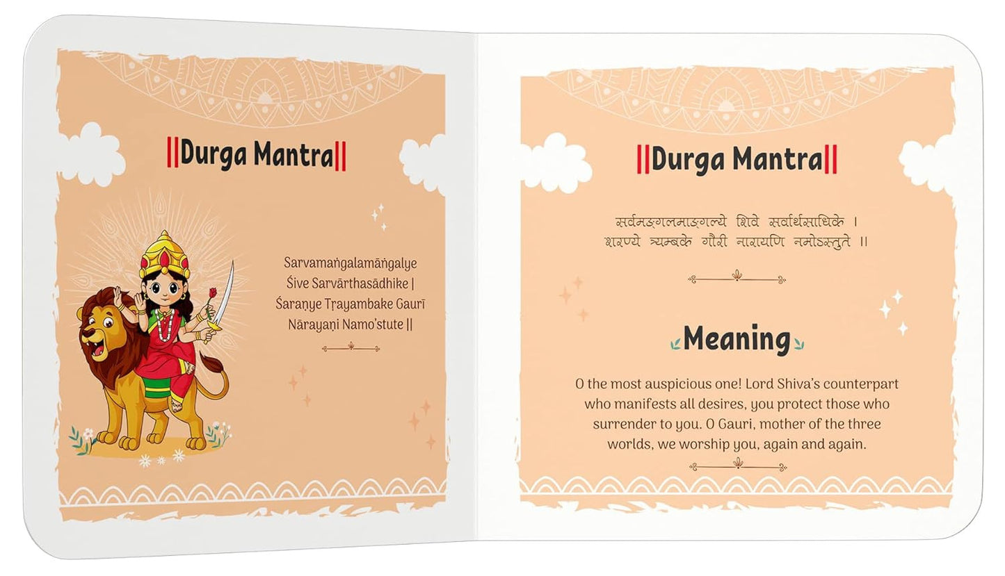 Shlokas and Mantras For Kids - Illustrated Padded Board Book
