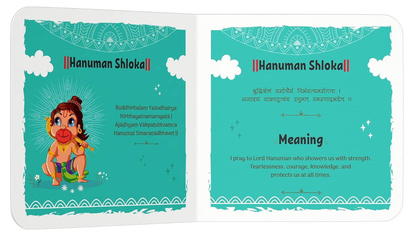 Shlokas and Mantras For Kids - Illustrated Padded Board Book