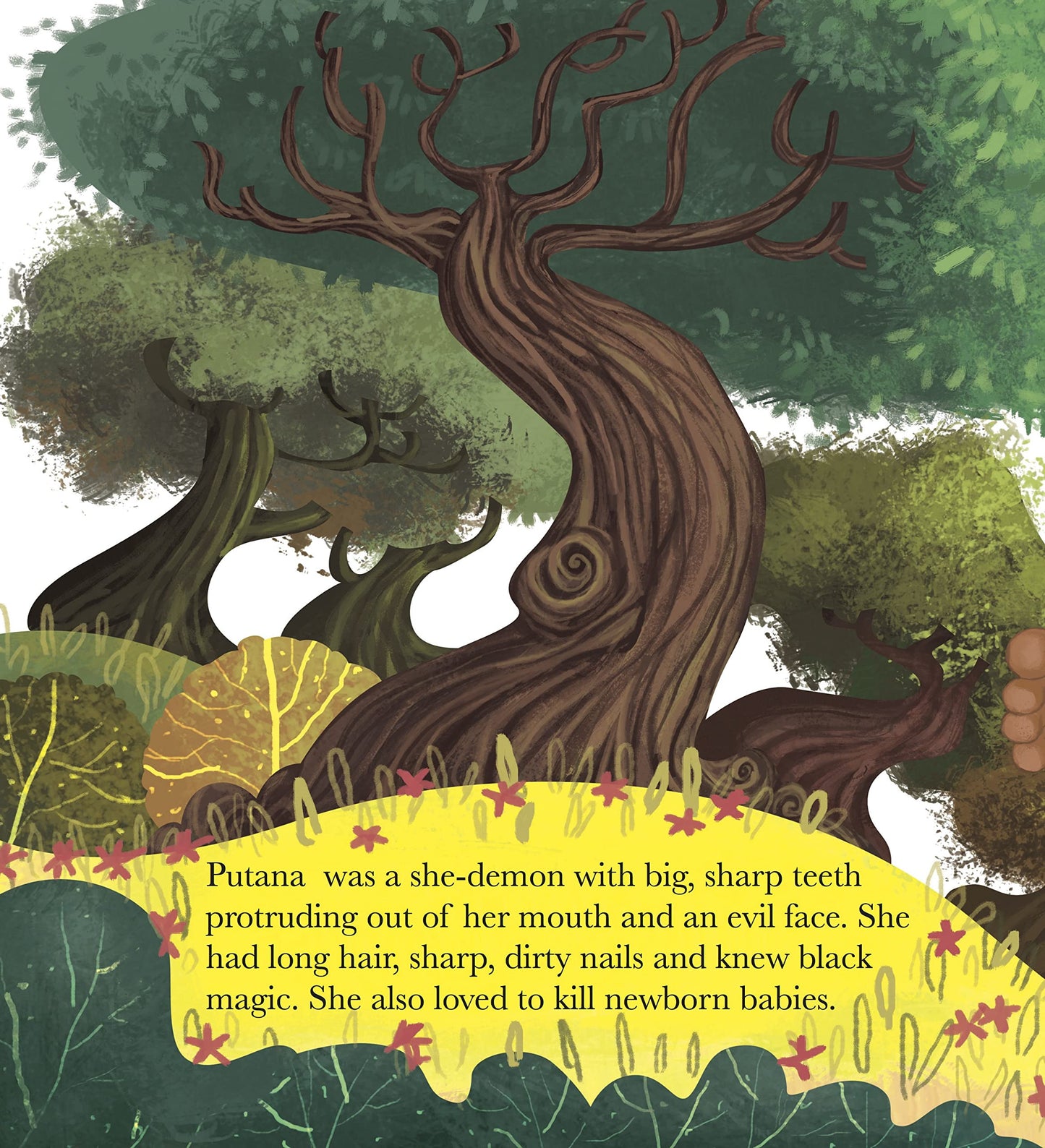 Giants and Demons : Putana the Poisoned-Milk Demoness By Shubha Vilas