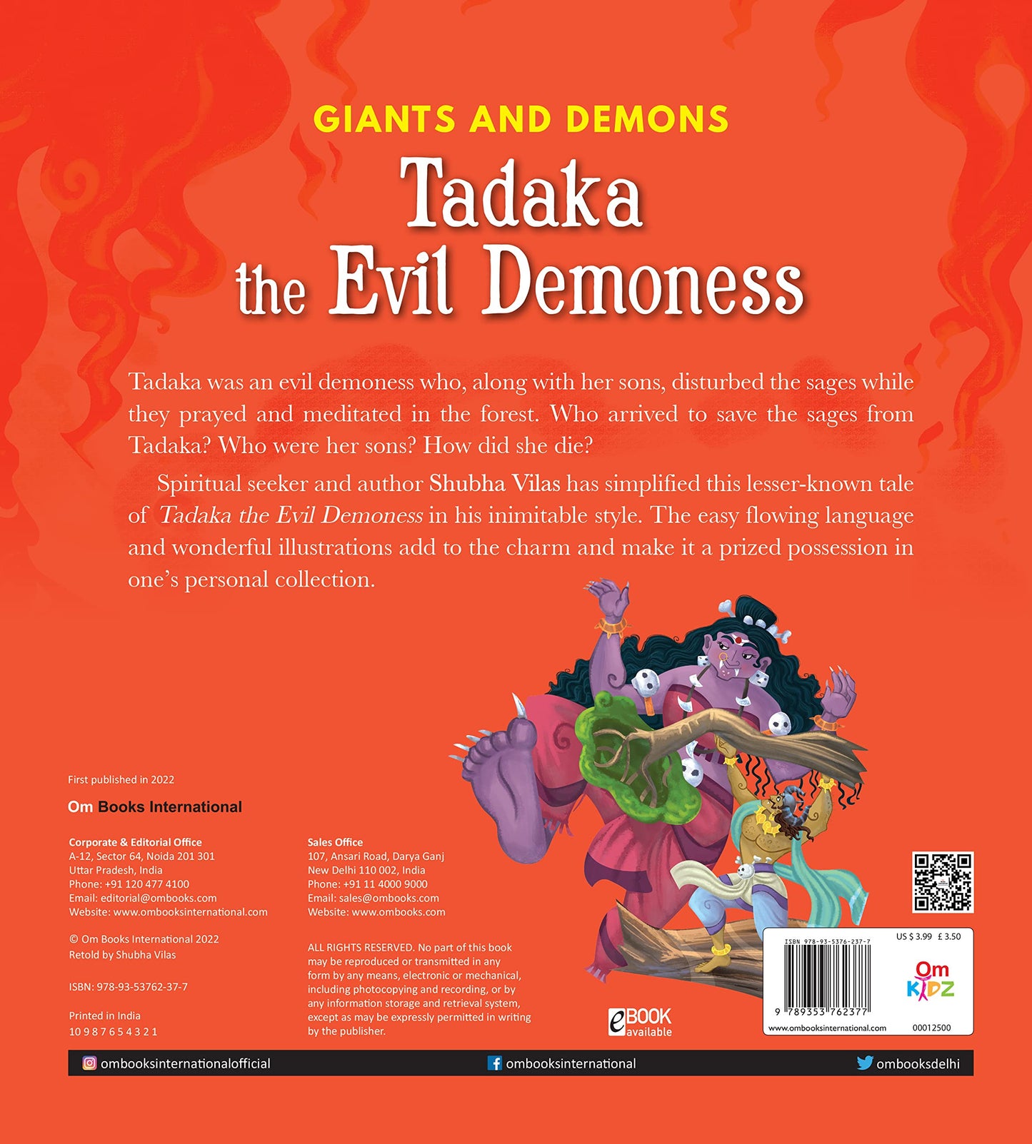 Giants and Demons : Tadaka the Evil Demoness By Shubha Vilas