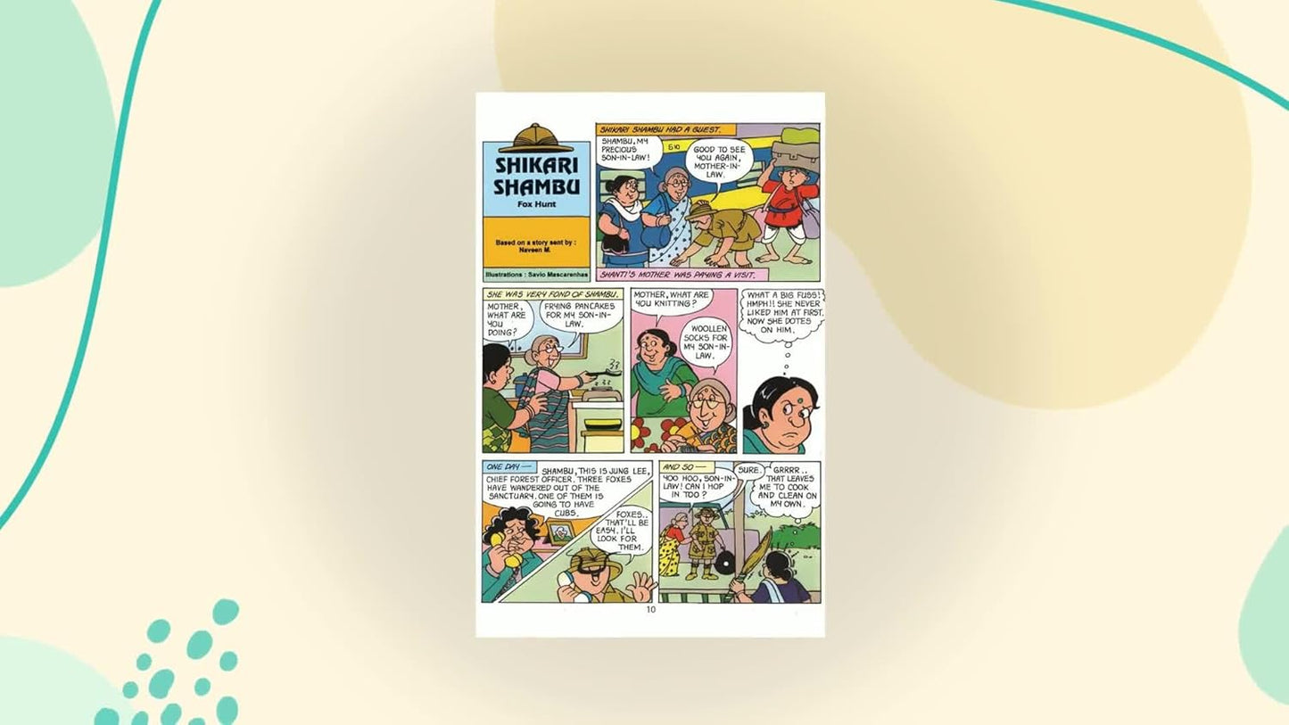 Tinkle presents..Shikari Shambu the Great escapades 3