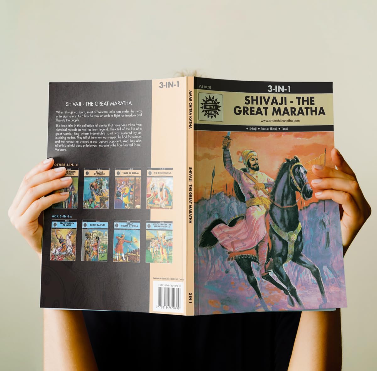 Shivaji the Great Maratha: 3 in 1 (Amar Chitra Katha)