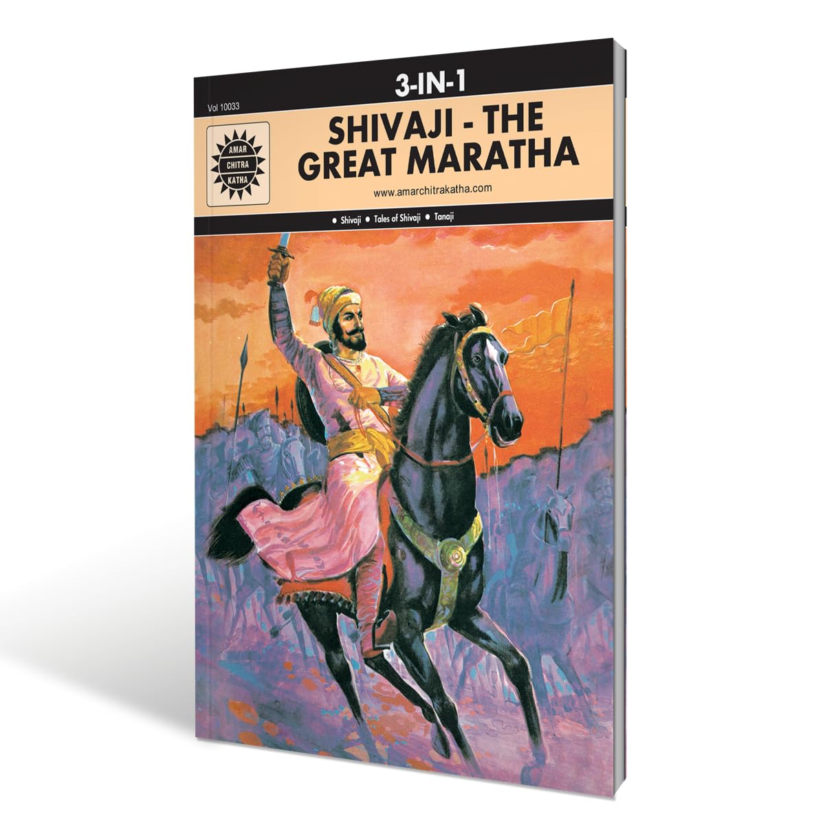 Shivaji the Great Maratha: 3 in 1 (Amar Chitra Katha)