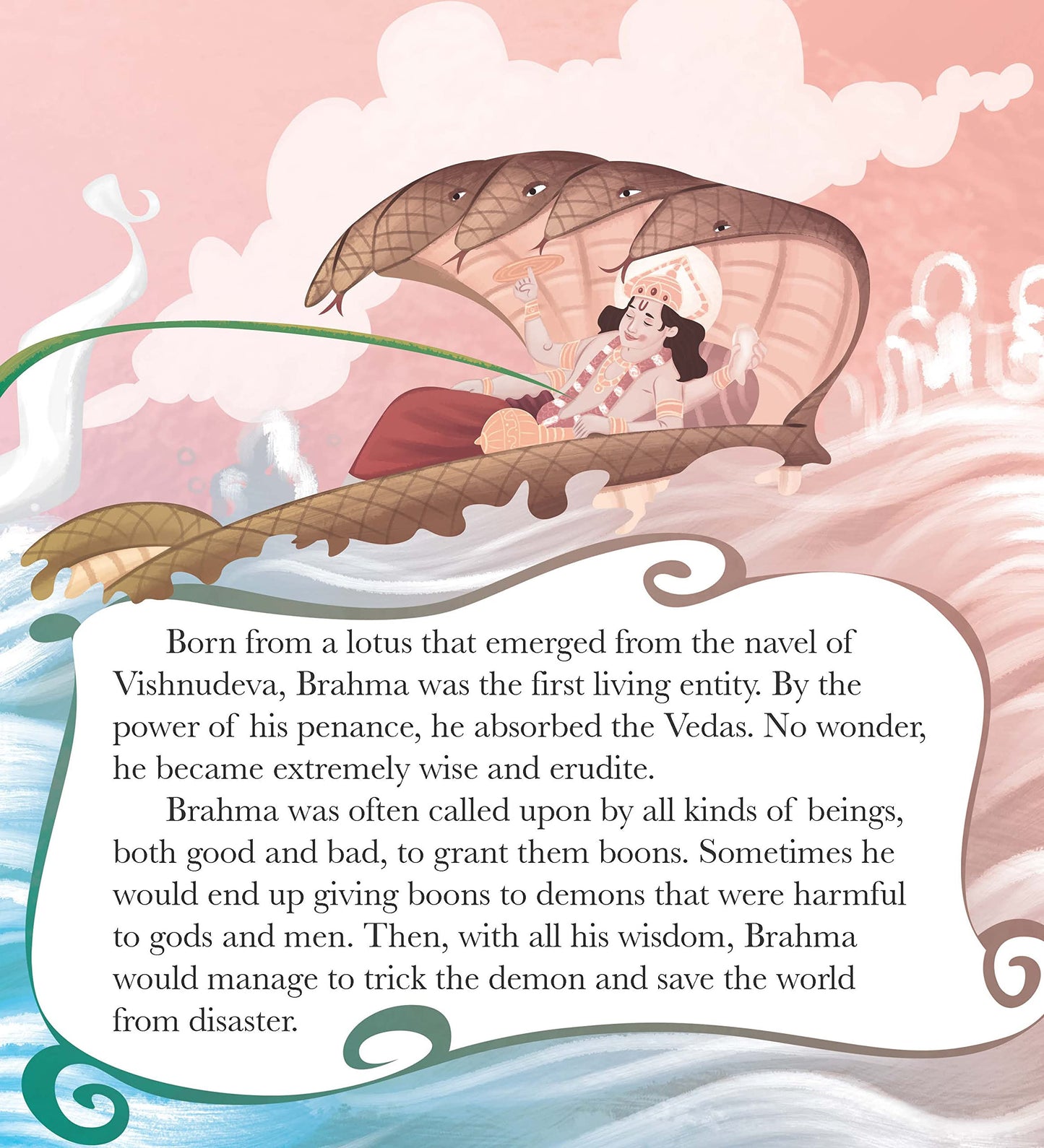 Gods of India : Brahma's Wise Boons By Shubha Vilas