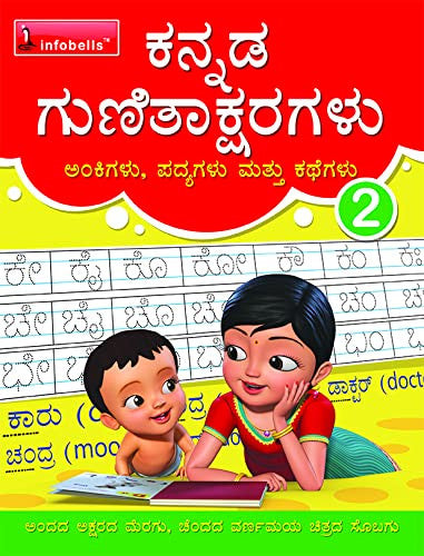 Infobells Kannada Writing Practice Book - Set of 4 books