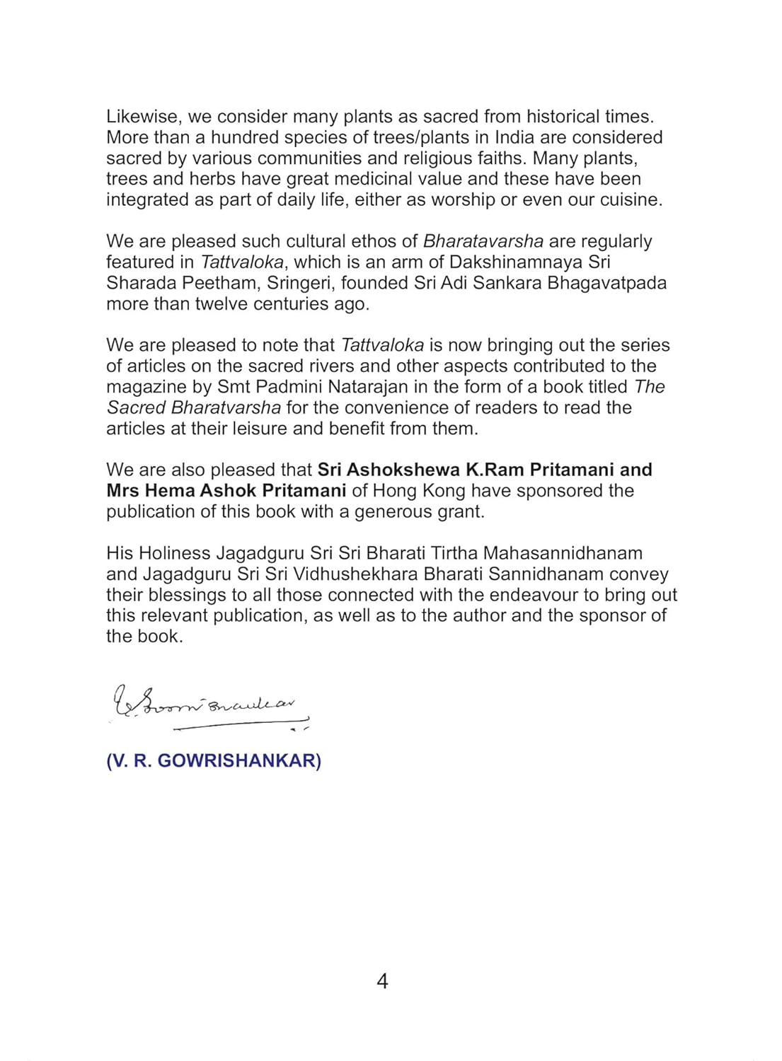 Sacred Bharatvarsha - Our Sacred Rivers, Festivals and Herbs