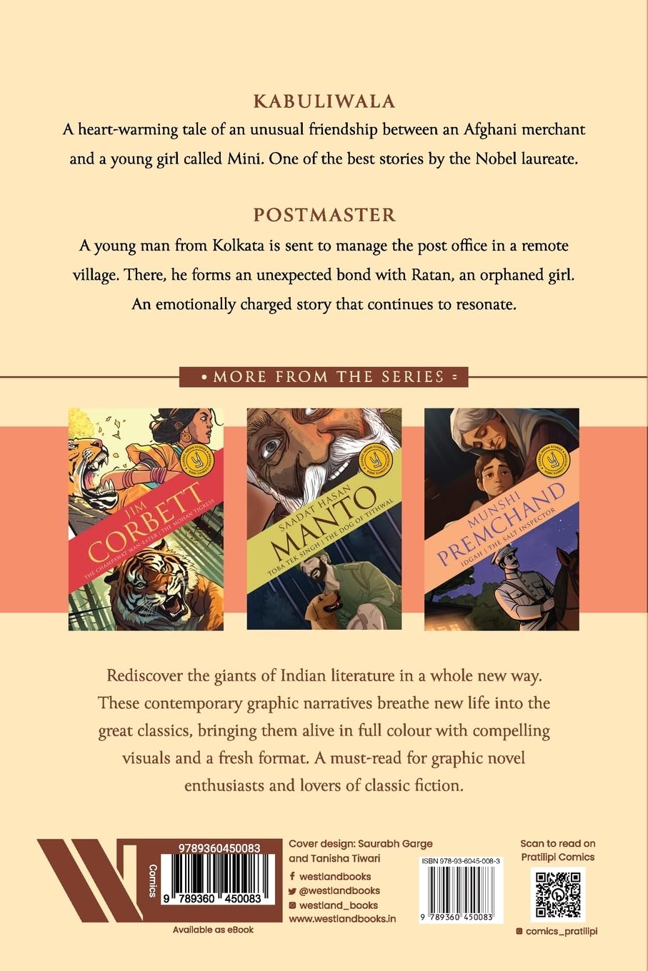 Kabuliwala & The Postmaster: Classic Indian Stories