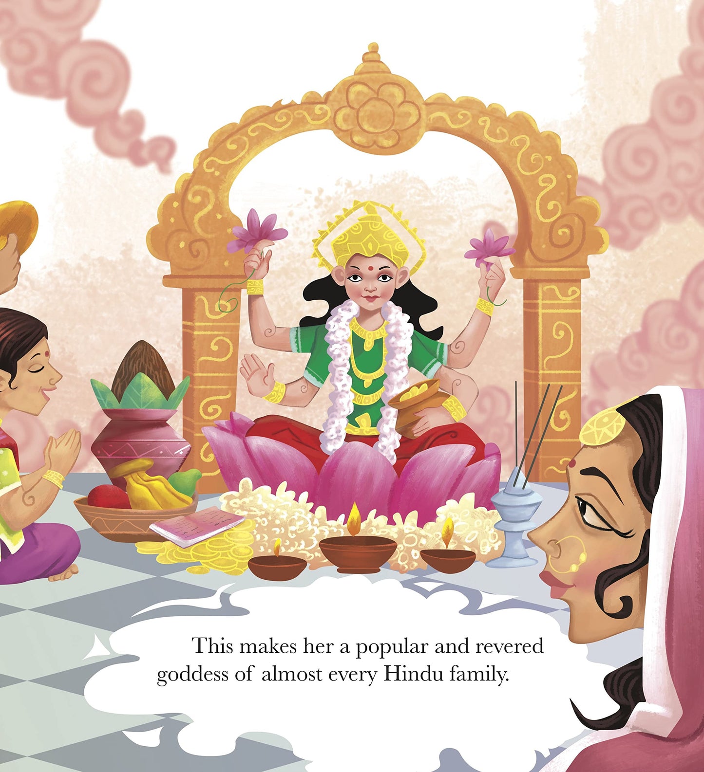 Goddesses of India : Lakshmi the Goddess of Prosperity By Shubha Vilas