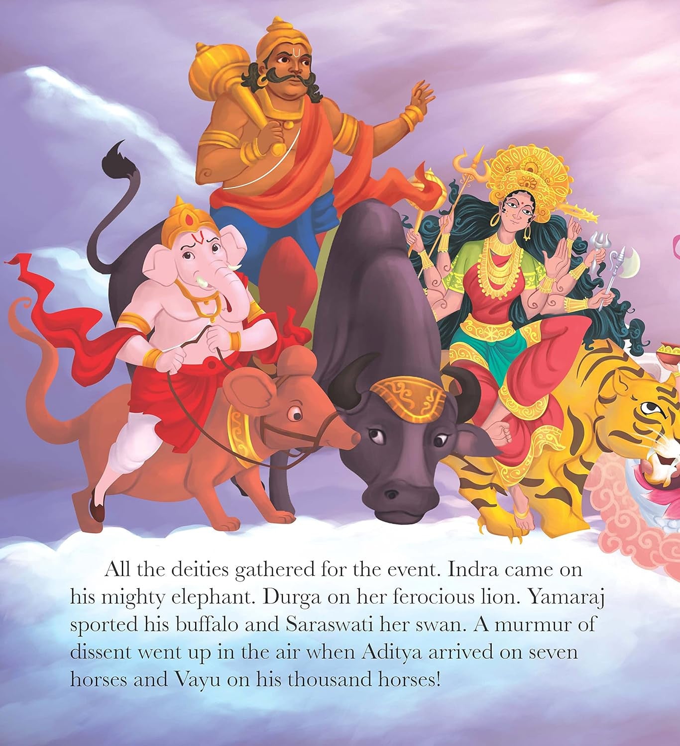 Gods of India - Ganesha Wins the Race by Shubha Vilas