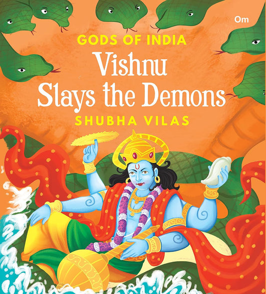 Gods of India - Vishnu Slays the Demons