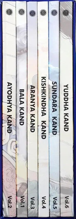 Amar Chitra Katha Valmiki's Ramayana Box Set of 6 Volumes