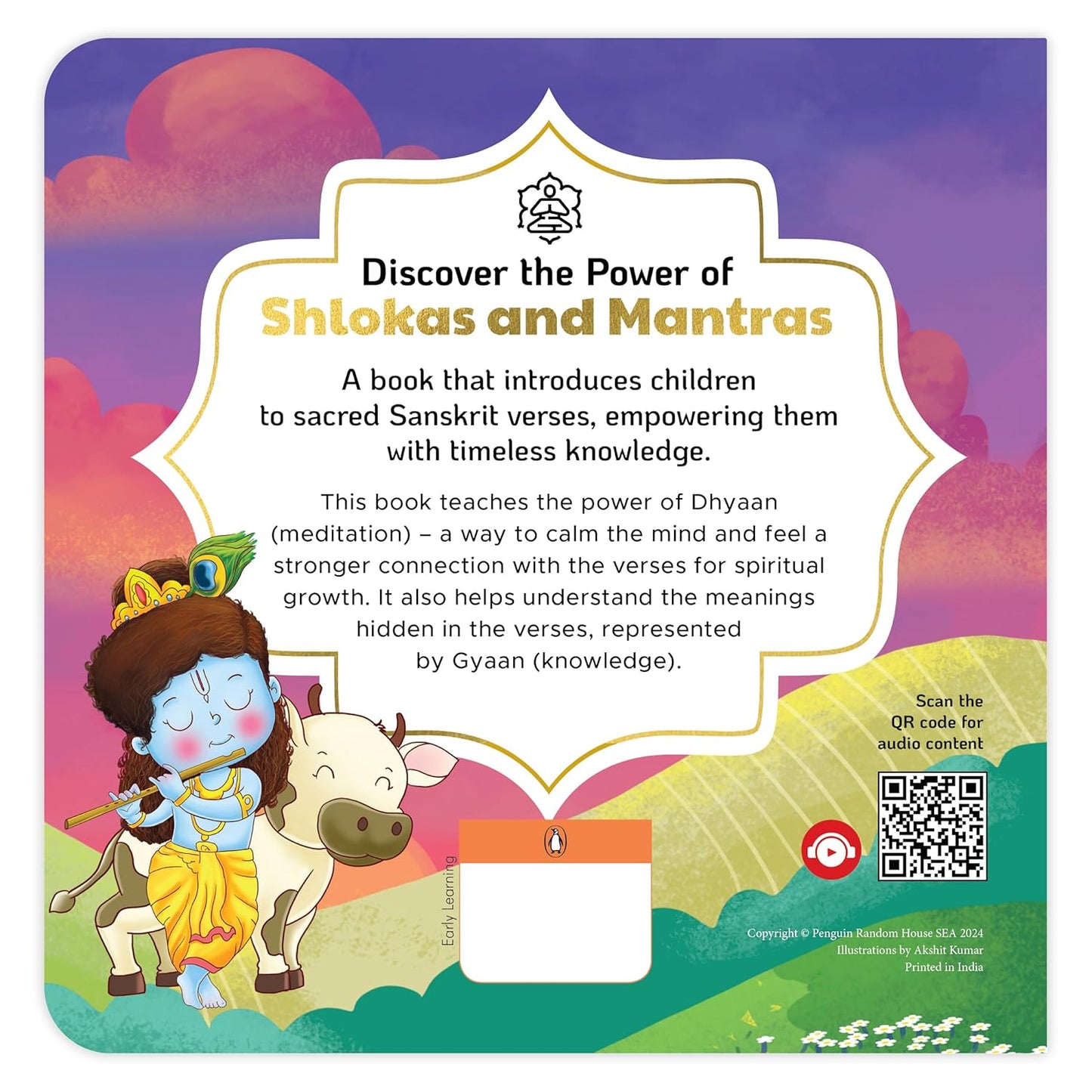 Shlokas and Mantras: My First Sacred Verses | With English Translations | Includes Audio for Spiritual Learning