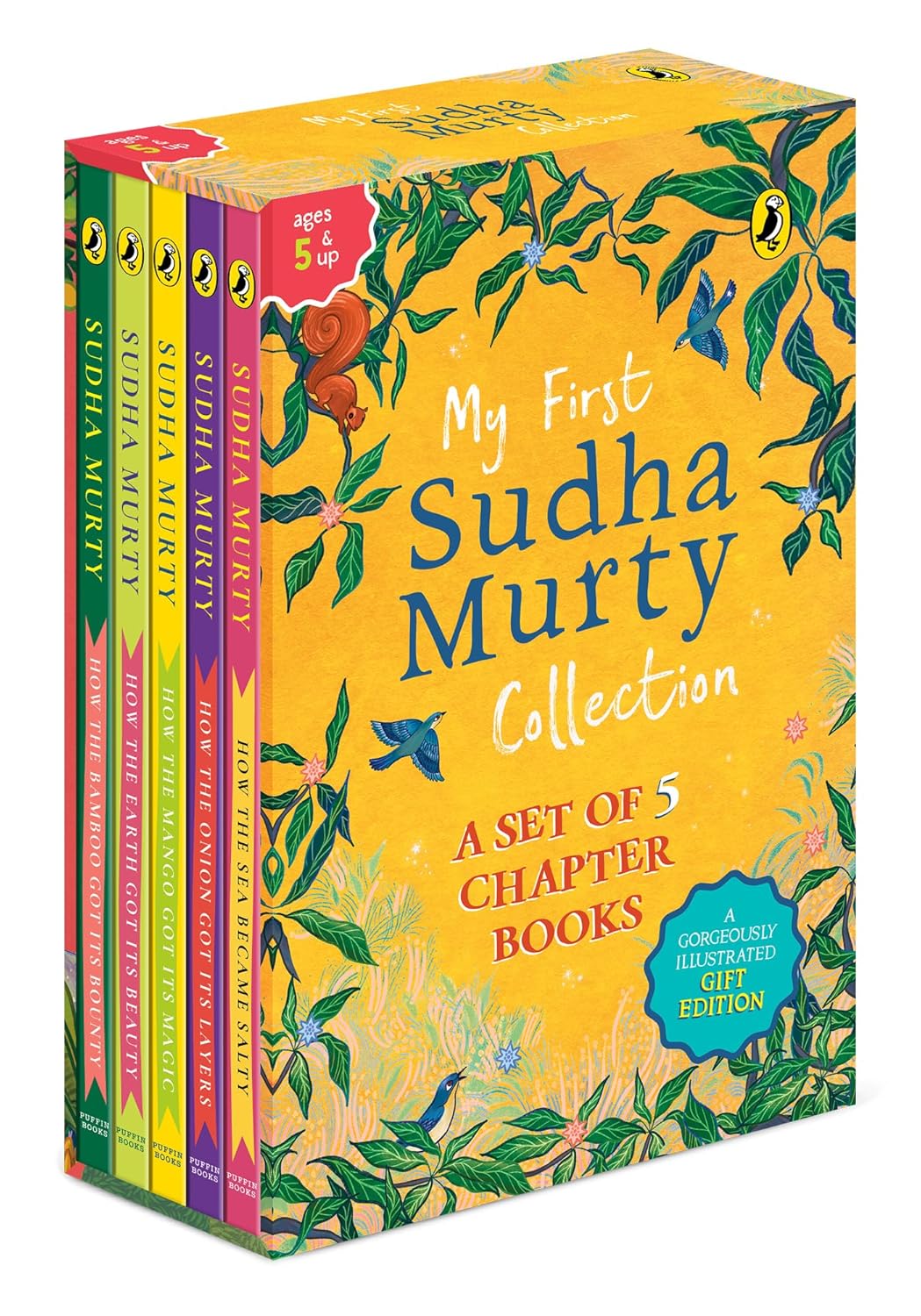 My First Sudha Murty Collection: A Set of 5 Chapter Books