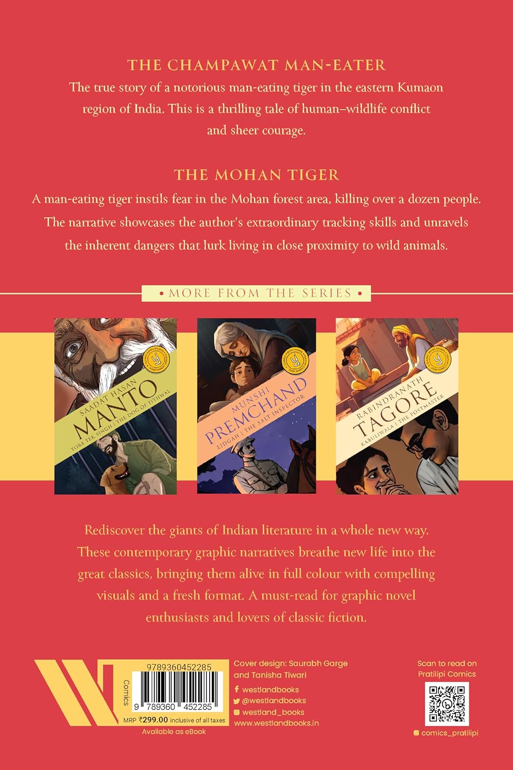 The Champawat Man-eater & The Mohan Tiger: Classic Indian Stories