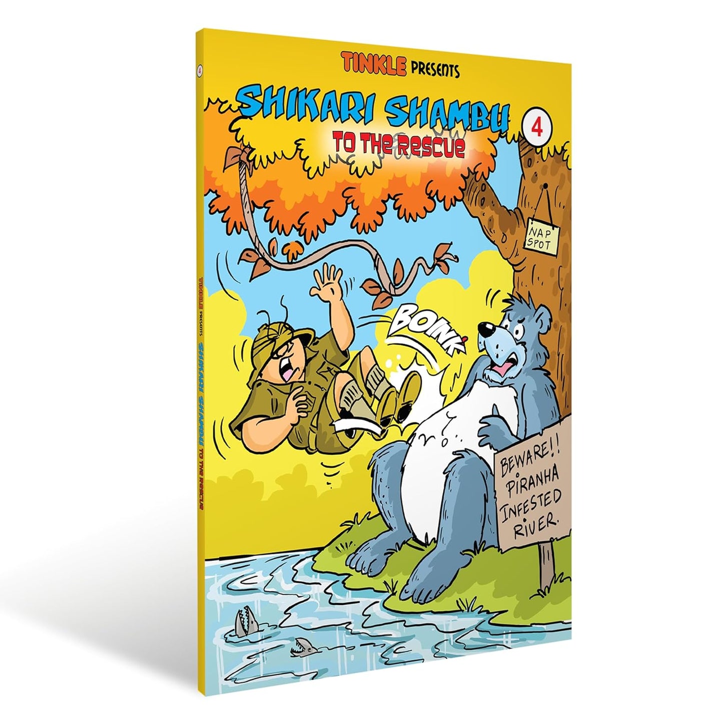 Tinkle Presents..Shikari Shambu  To the rescue 4