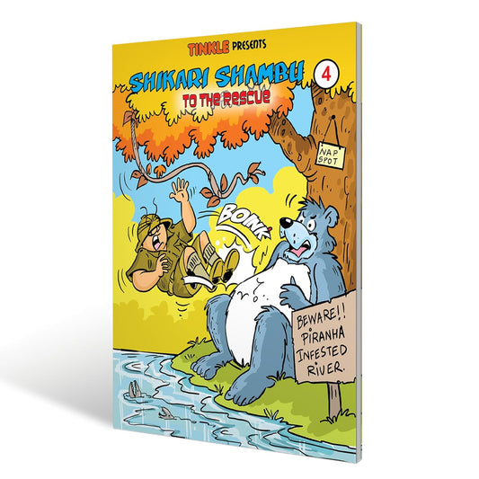 Tinkle Presents..Shikari Shambu  To the rescue 4