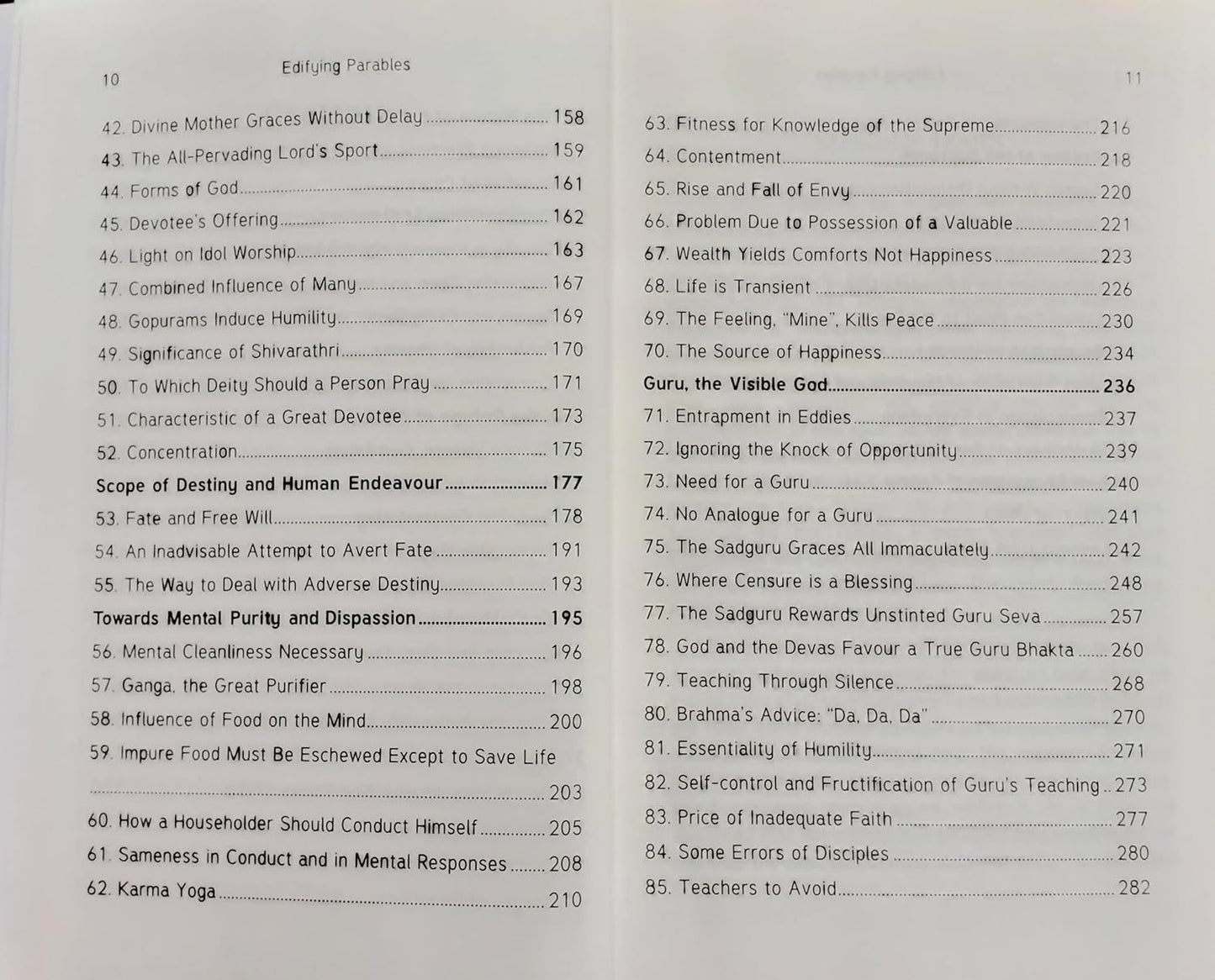 Edifying Parables of His Holiness Jagadguru Sri Abhinaya Vidyatheertha Mahaswamigal