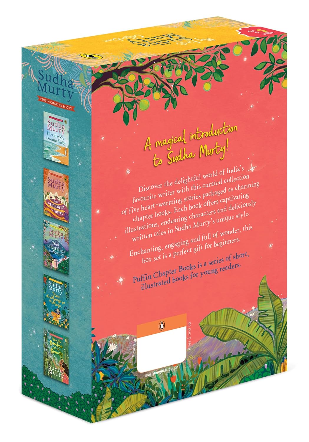 My First Sudha Murty Collection: A Set of 5 Chapter Books