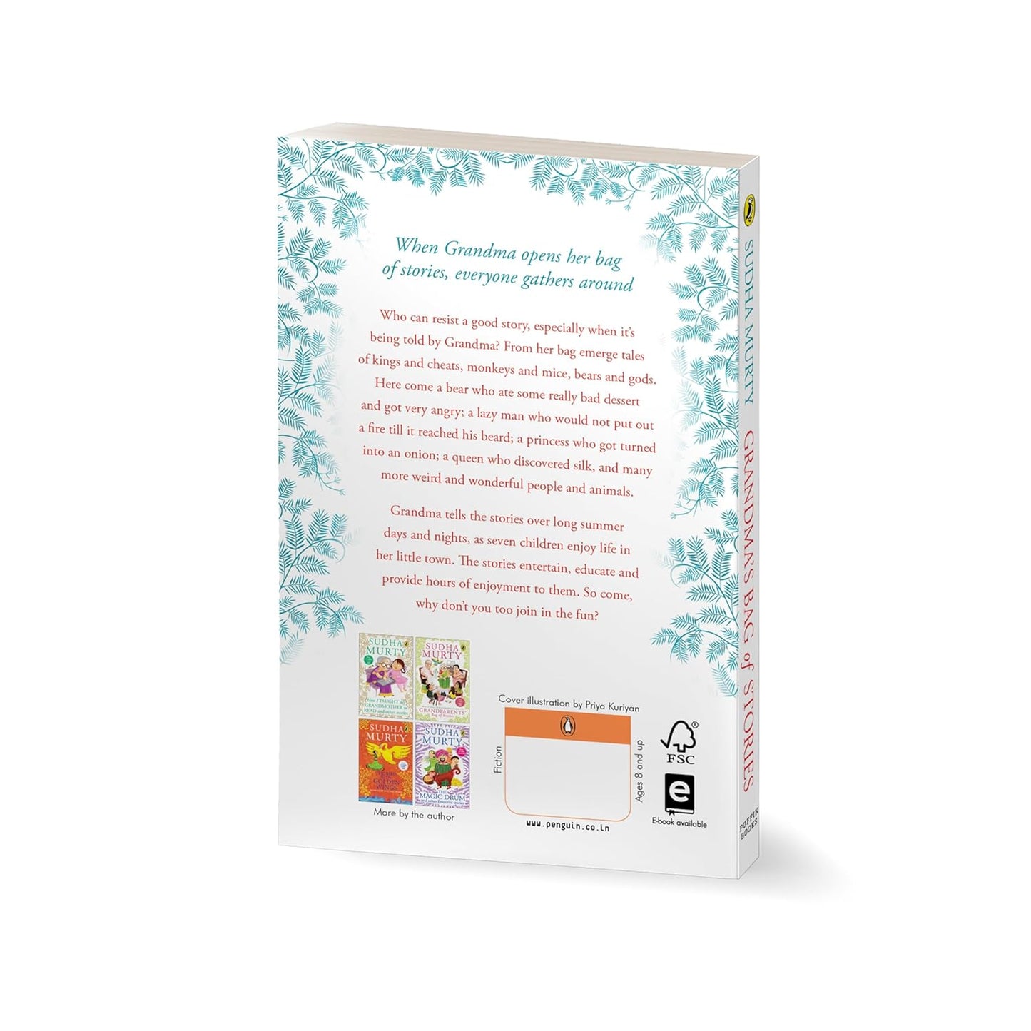 Grandma's Bag of Stories: Collection of 20+ Illustrated short stories, traditional Indian folk tales by Sudha Murty