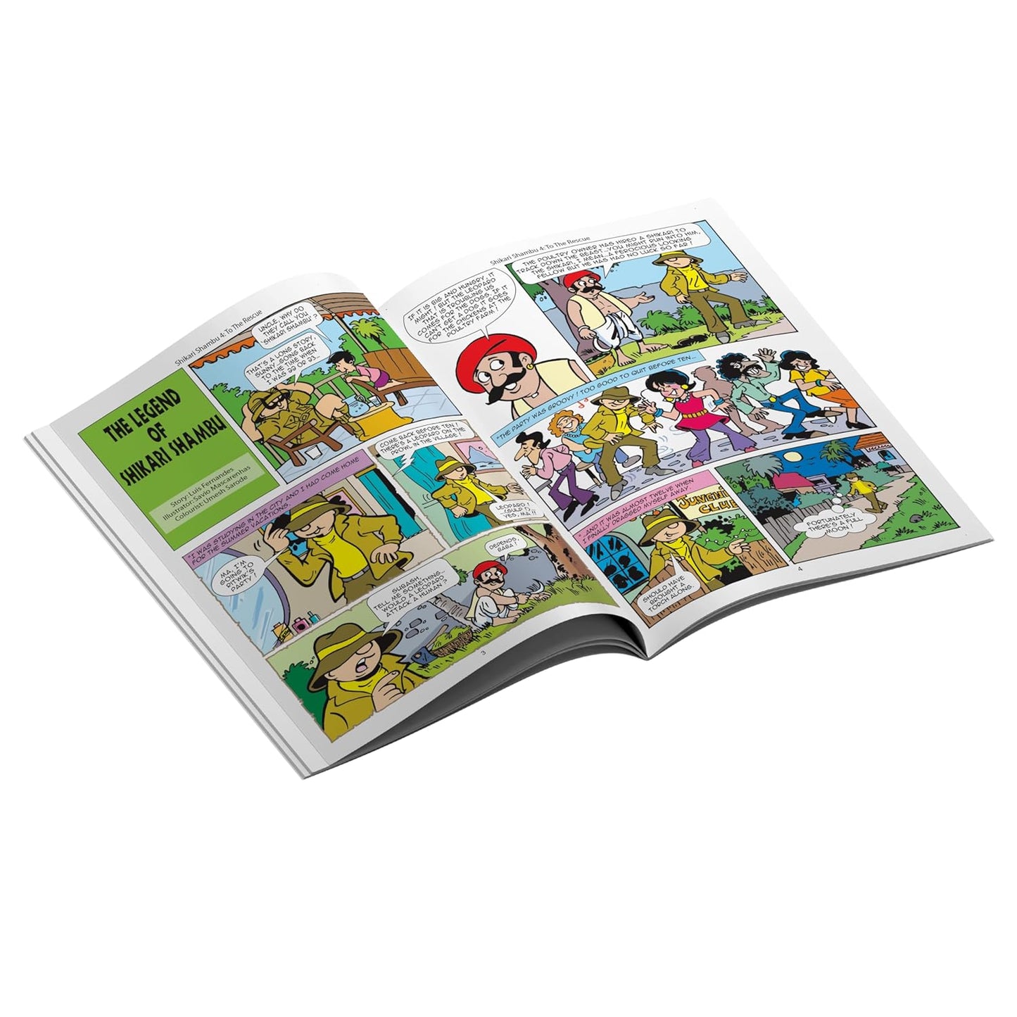 Tinkle Presents..Shikari Shambu  To the rescue 4