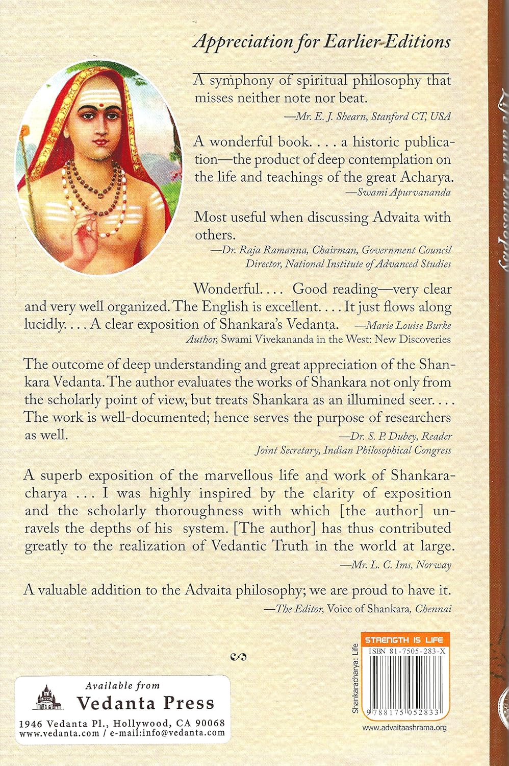 Sri Shankaracharya: Life and Philosophy